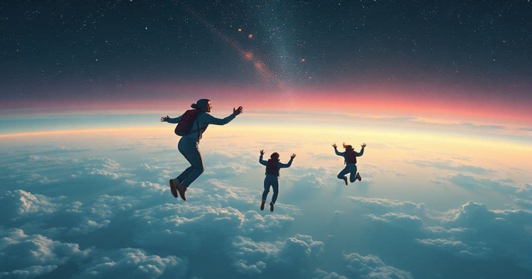 Featured image for Navigating Weightlessness: A Dream of Control, Connection, and Cosmic Anxieties