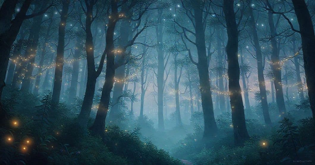Featured image for Navigating the Unconscious: A Forest, Fairy Lights, and the Leon Kennedy Meme in Dreams