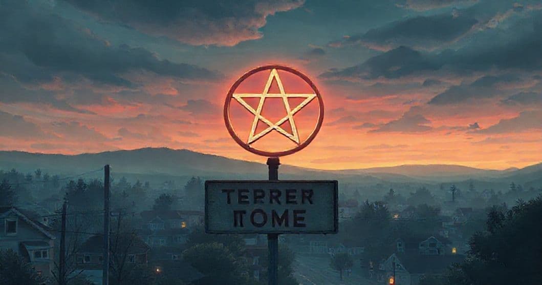 Featured image for The Pentagram Over the Town Sign: A Dream of Returning Home and Confronting Identity