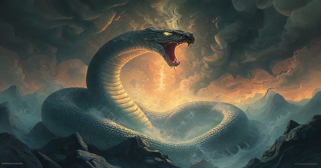 Featured image for Unveiling the Serpent's Warning: A Jungian Analysis of Fear, Transformation, and the Unconscious