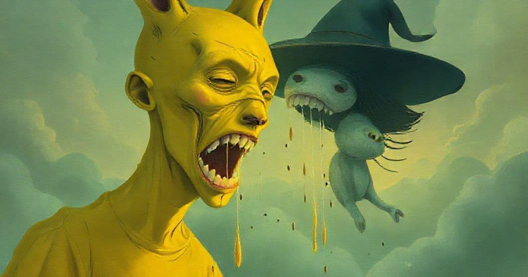 Featured image for The Yellow Doppelganger, Falling Teeth, and the Rabbit-Witch: A Dream of Identity and Transformation