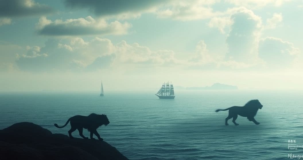 Featured image for Sailing Through Dreams: Tigers, Lions, and the Horizon of Pursuit
