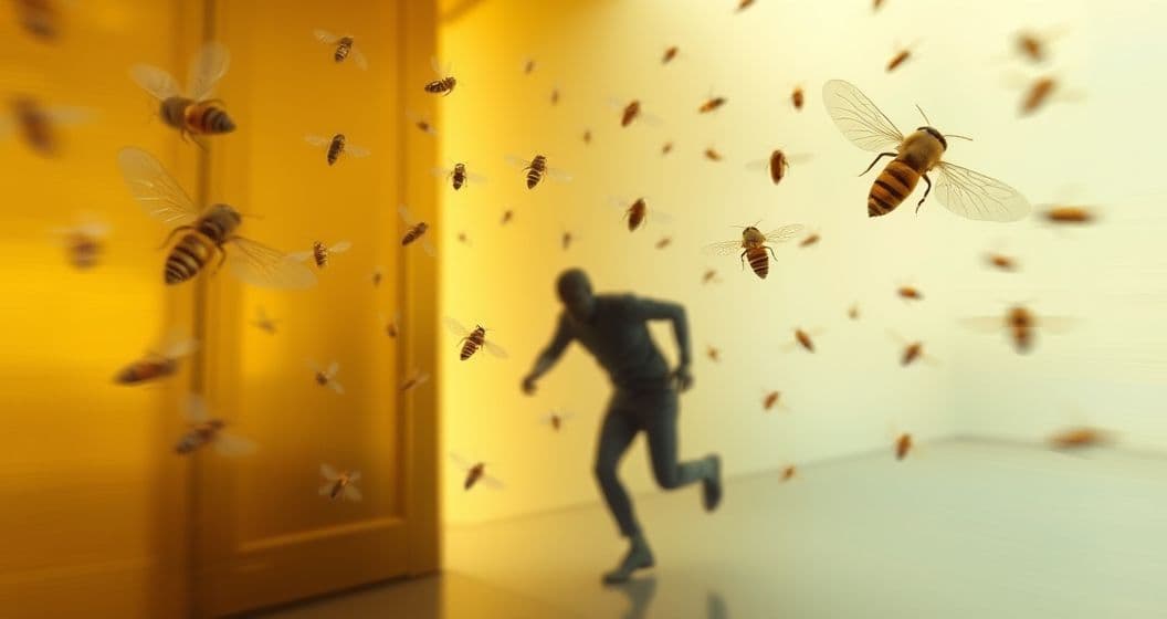 Featured image for The Bees Beyond the Door: Decoding Dreams of Chasing Echoes
