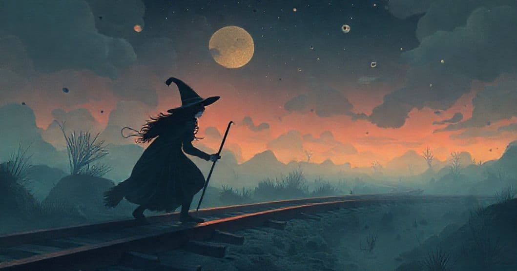 Featured image for The Witch Under the Track: Navigating Identity, Competition, and Creative Anxiety in a Surreal Dream