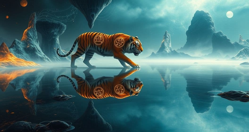 Featured image for The Tiger Sigil & Mirror Dream: Decoding Your Subconscious' Call to Courage