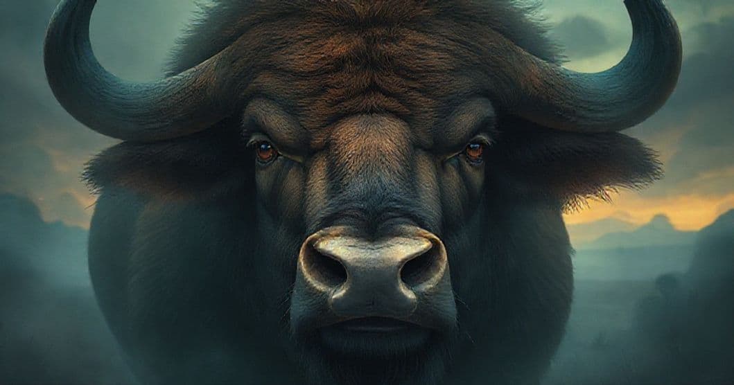 Featured image for The Buffalo’s Gaze: Unpacking Fear, Protection, and Primal Strength in Dreams