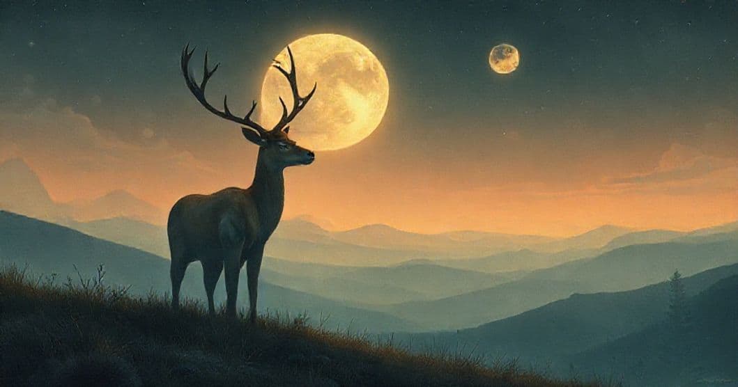 Featured image for The Antlered Doe and Lunar Vision: A Dream of Masculine-Feminine Integration and Archetypal Memory