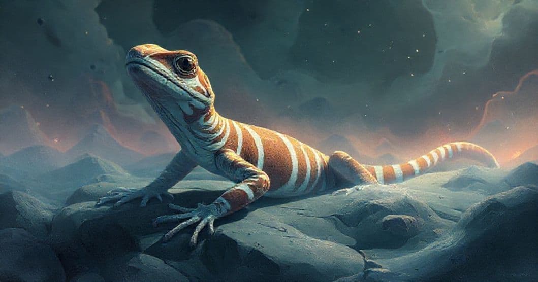 Featured image for The White-Striped Lizard: A Dream of Anxieties in Turbulent Times