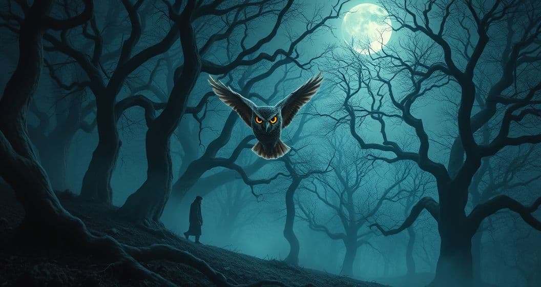 Featured image for The Moonlit Path of Owls: Decoding Dreams of Wandering with These Nocturnal Symbols