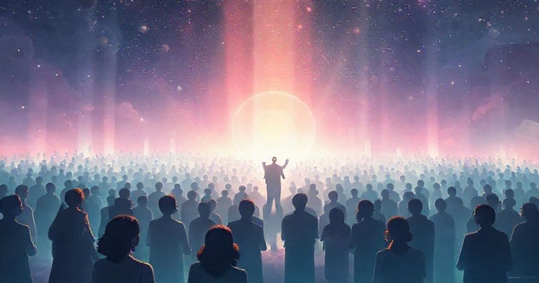 Featured image for The Luminous Gathering: A Dream of Collective Consciousness and Digital Detachment