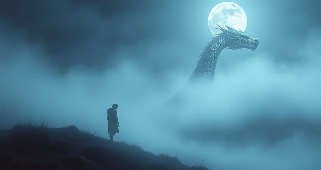 Featured image for The Moonlit Dragon’s Flicker: What It Means When You Wander With a Mythic Creature