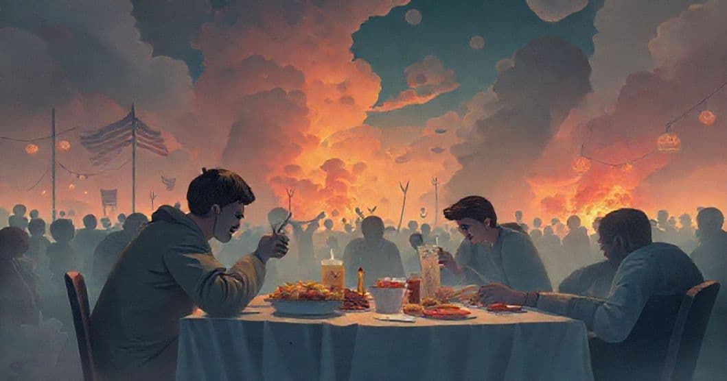 Featured image for When Civil Wars and Comfort Food Collide: A Dream of Fictional Tensions and Everyday Longing