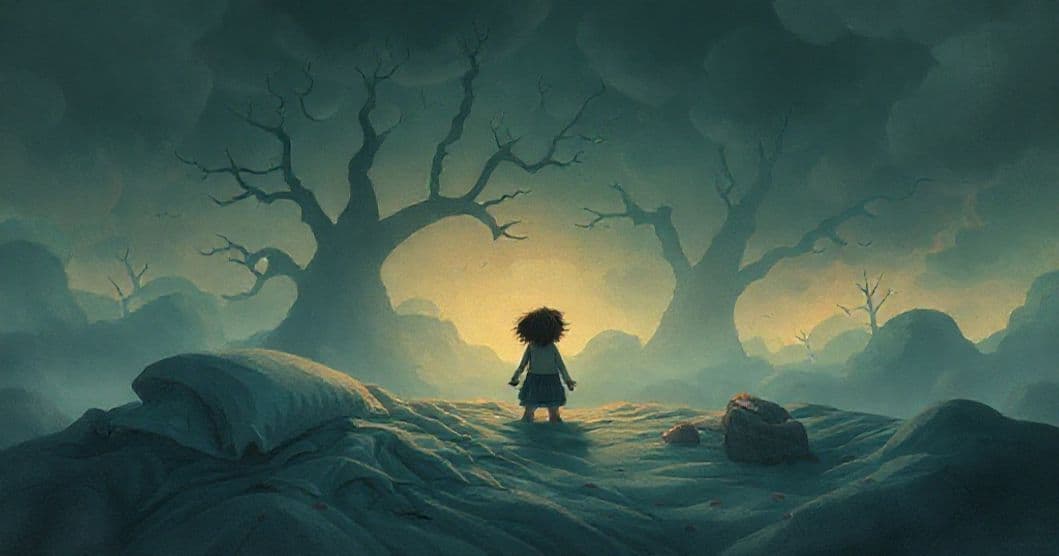 Featured image for The Weight of Childhood Fears: Unpacking a Recurring Nightmare of Dread and Disproportion