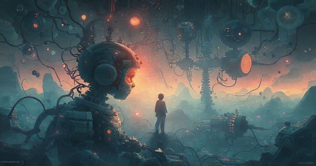 Featured image for Navigating the Mechanical Subconscious: A Childhood Nightmare, Machine Imagery, and Psychological Healing