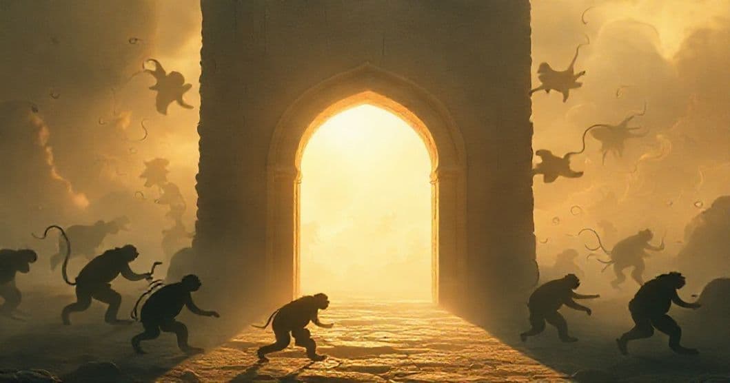 Featured image for Chasing Monkey Echoes Through Doorways: The Subconscious Journey Unpacked