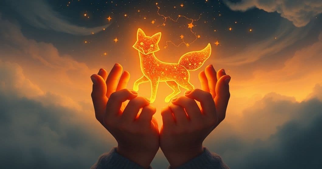 Featured image for Cradling Fox Embers: The Enigmatic Symbolism of Fox Constellation Dreams