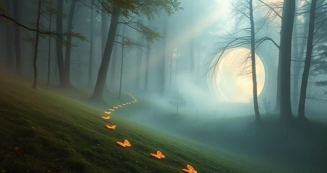 Featured image for The Hidden Path of Butterflies: Decoding Dreams of Footprints and Chambers