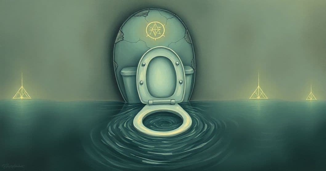 Featured image for Clogged Toilet Dreams & Mirrored Sigils: Unpacking the Subconscious Code