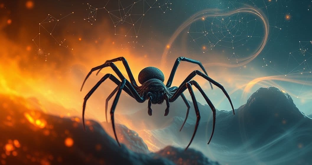 Featured image for Giant Spider Embers and Constellations: The Subconscious Whisper of Cradling Dreams