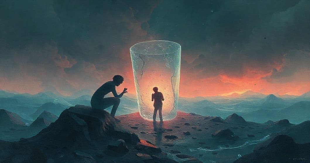 Featured image for The Glass That Ate Me: A Dream of Pain, Betrayal, and Unheard Suffering