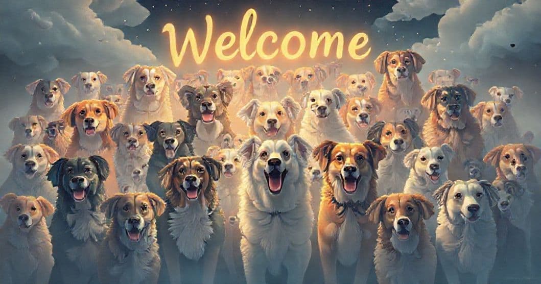 Featured image for The Surreal Welcome: Interpreting a Dream of Fifty Friendly Dogs