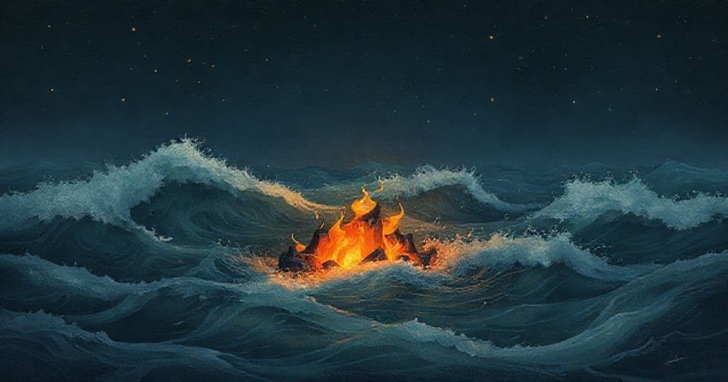 Featured image for Cradling Tsunami Embers: The Hidden Meaning of Dreams with Tsunami Constellations
