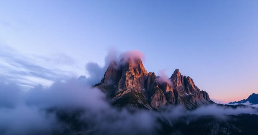Fallback Dream Image: mystical dream mountain at dawn