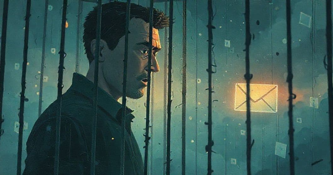 Featured image for The Caged Man and the Unseen Email: Decoding a Dream of Connection and Entrapment